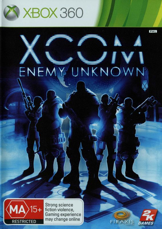 XCOM: Enemy Unknown box art for Xbox 360